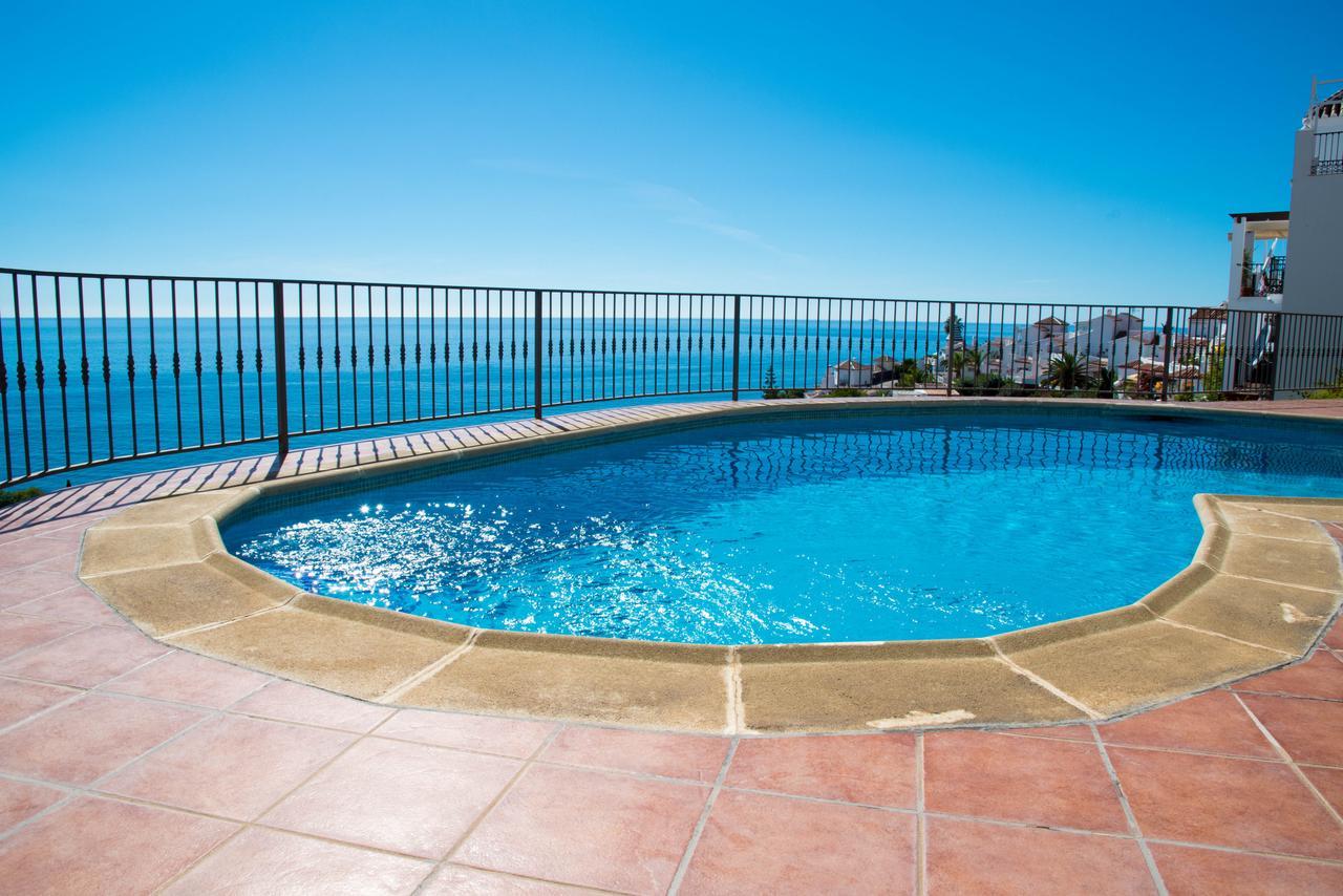 Edf. Panorama, Ladera Del Mar Apartman Nerja Kültér fotó