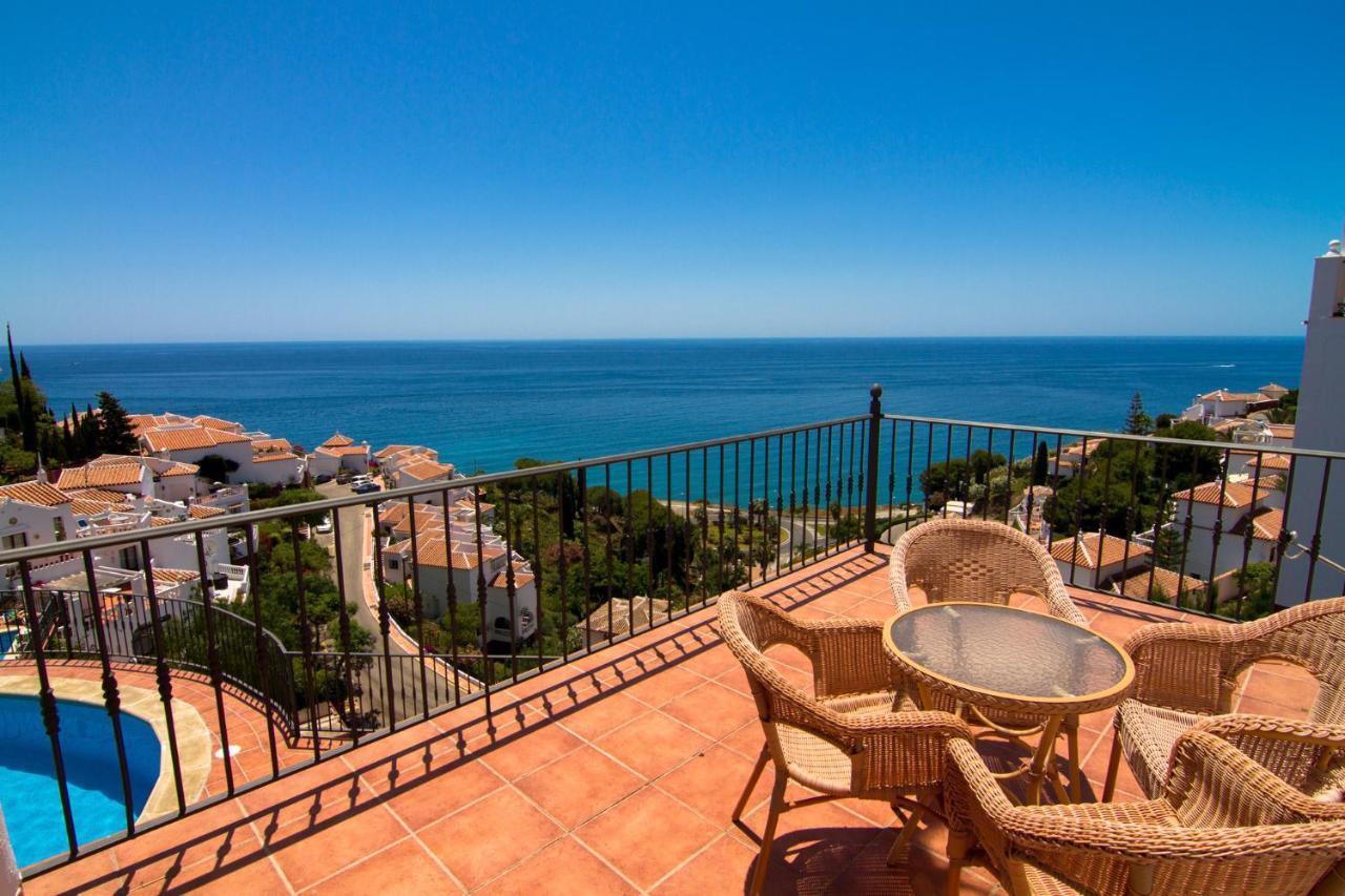Edf. Panorama, Ladera Del Mar Apartman Nerja Kültér fotó