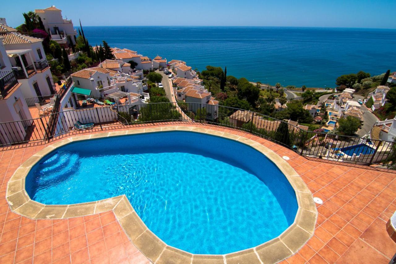 Edf. Panorama, Ladera Del Mar Apartman Nerja Kültér fotó